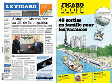 Pack Le Figaro + Le FigaroScope - Mercredi 23 Octobre 2019