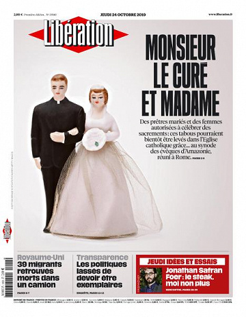 Liberation du Jeudi 24 Octobre 2019