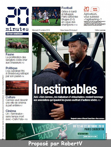 20 minutes - Mercredi 23 Octobre 2019