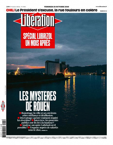 Liberation du Vendredi 25 Octobre 2019