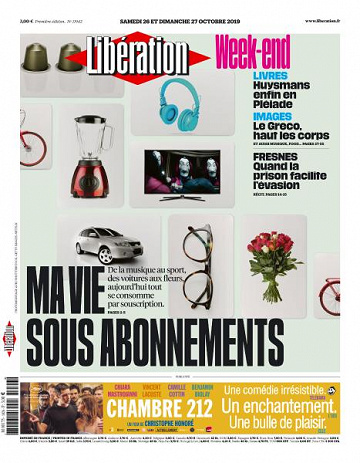 Libération du Samedi 26 et Dimanche 27 Octobre 2019