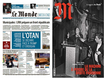 Pack Le Monde + M Le Magazine du Monde - Samedi 26 Octobre 2019