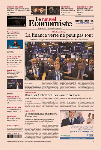 Le Nouvel économiste N°1990 - 25 Octobre 2019