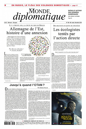 Le Monde diplomatique - Novembre 2019