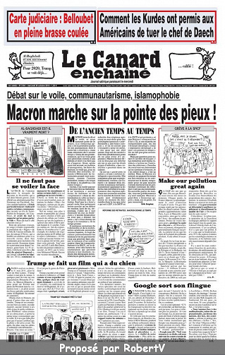 Le Canard enchaîné N°5164 - 30 Octobre 2019
