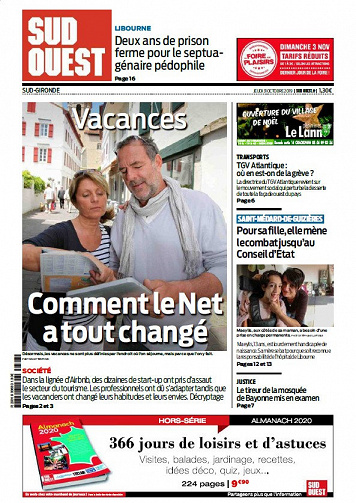 Sud Ouest Sud-Gironde - Jeudi 31 Octobre 2019