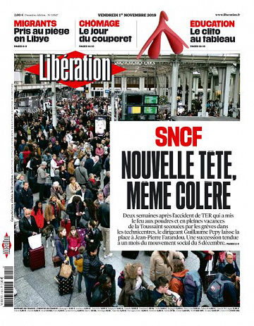 Liberation du Vendredi 1er Novembre 2019