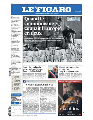 Le Figaro du Samedi 2 et Dimanche 3 Novembre 2019