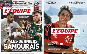 Pack L’Équipe + L’Équipe Magazine N°1946 - Samedi 2 Novembre 2019