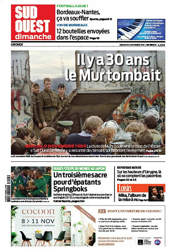Sud Ouest Dimanche - Gironde - Dimanche 3 Novembre 2019