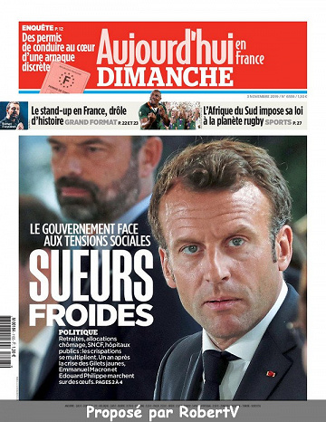 Aujourd’hui en France - Dimanche 3 Novembre 2019