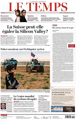 Le Temps Du Mardi 5 Novembre 2019