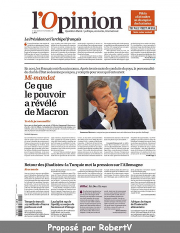 L’Opinion - Mardi 5 Novembre 2019