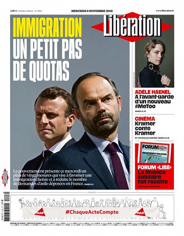 Liberation du Mercredi 6 Novembre 2019