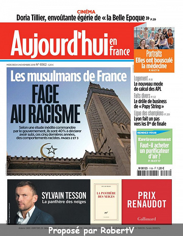 Aujourd’hui en France - Mercredi 6 Novembre 2019