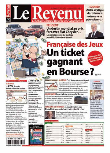 Le Revenu - 8 Novembre 2019