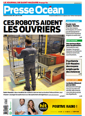 Presse Océan (4 Editions) Du Vendredi 8 Novembre 2019