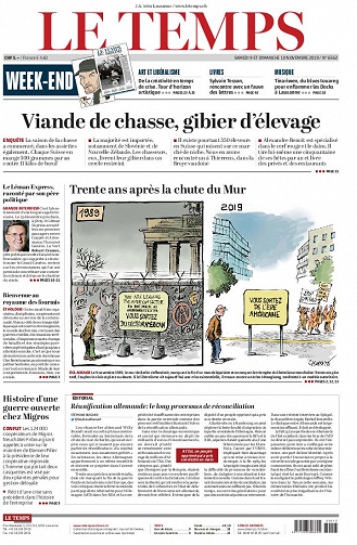 Le Temps du Samedi 09 novembre 2019