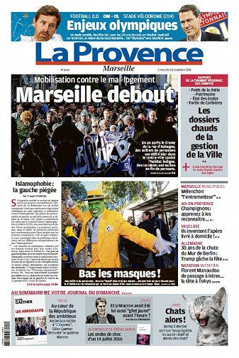 La Provence Marseille - Dimanche 10 Novembre 2019