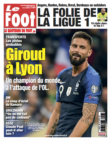 Le Foot Du 09 Novembre Au 06 Décembre 2019