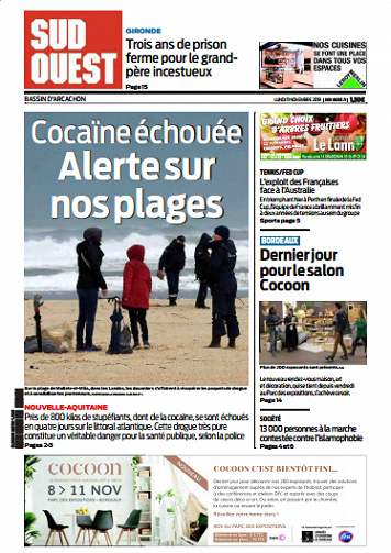Sud Ouest Du Lundi 11 Novembre 2019