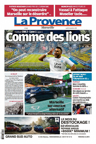 La Provence Marseille - Lundi 11 Novembre 2019