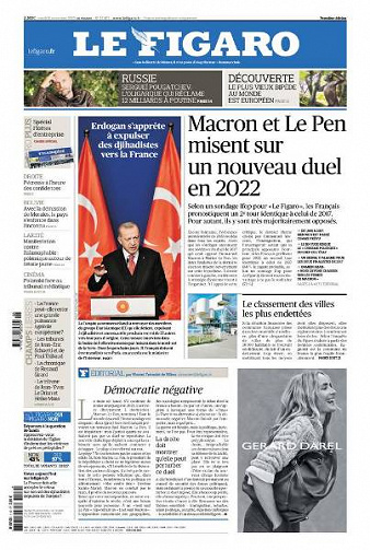 Le Figaro du Mardi 12 Novembre 2019