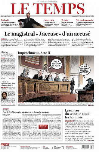 Le Temps du Mercredi 13 Novembre 2019