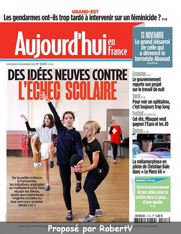 Aujourd’hui en France - Mercredi 13 Novembre 2019