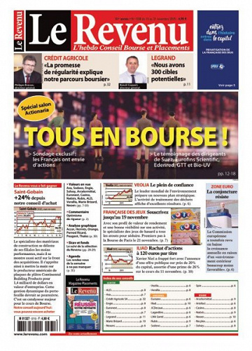 Le Revenu - 15 Novembre 2019