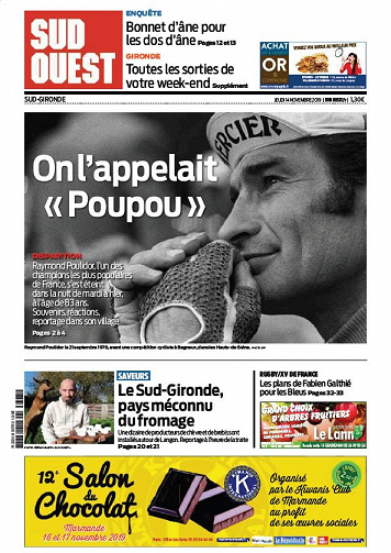 Sud Ouest Sud-Gironde - Jeudi 14 Novembre 2019