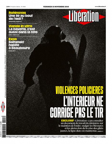 Liberation du Vendredi 15 Novembre 2019