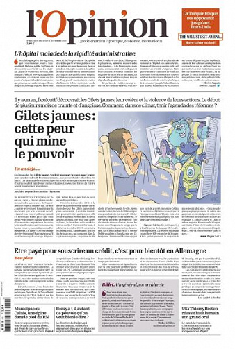 L’Opinion - 15-16 Novembre 2019