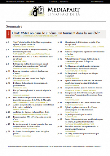 Mediapart Du Vendredi 15 Novembre 2019