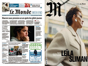 Pack Le Monde + M le Magazine du Monde - Samedi 16 Novembre 2019