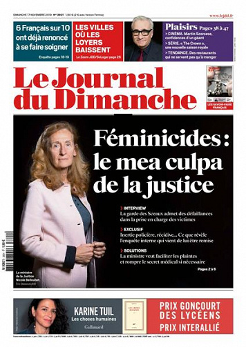 Le Journal du Dimanche - 17 Novembre 2019