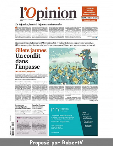 L’Opinion - Lundi 18 Novembre 2019