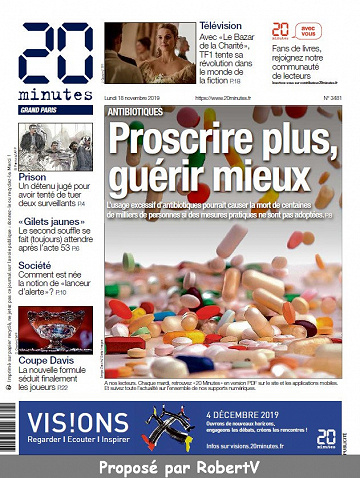 20 Minutes - Lundi 18 Novembre 2019