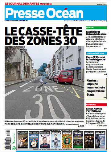 Presse Océan Nantes Du Lundi 18 Novembre 2019