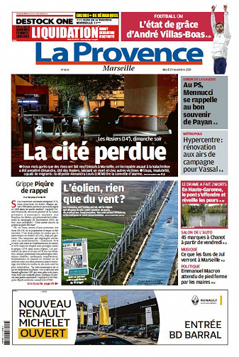 La Provence Marseille - Mardi 19 Novembre 2019