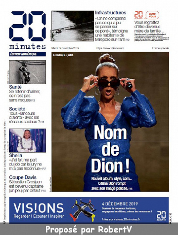 20 minutes - Mardi 19 Novembre 2019