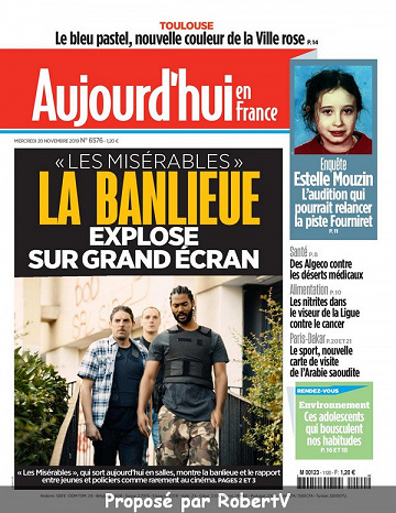 Aujourd’hui en France - Mercredi 20 Novembre 2019