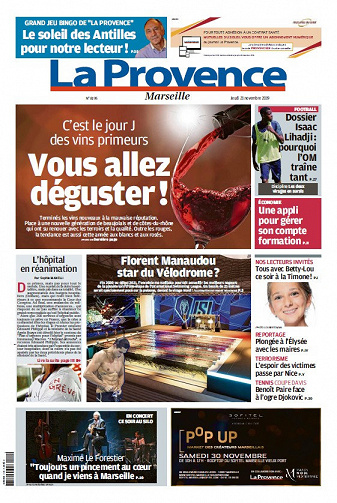 La Provence Marseille - Jeudi 21 Novembre 2019