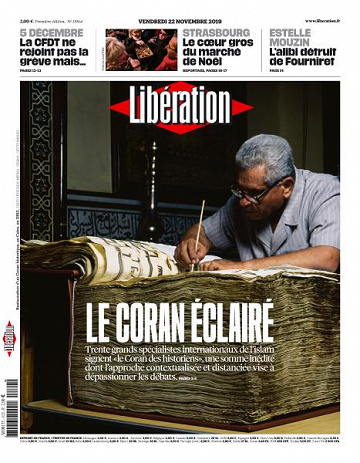 Liberation du Vendredi 22 Novembre 2019
