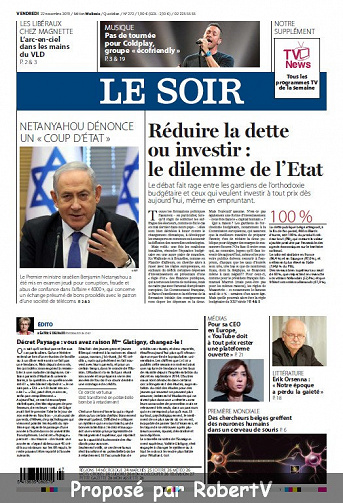 Le Soir - Vendredi 22 Novembre 2019