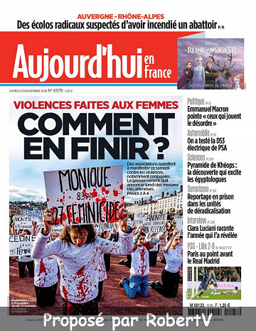 Aujourd’hui en France - Samedi 23 Novembre 2019