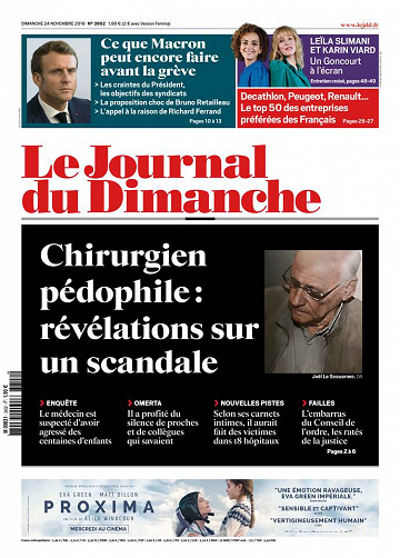 Le Journal du Dimanche - 24 Novembre 2019
