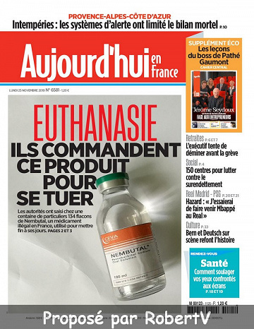 Aujourd’hui en France - Lundi 25 Novembre 2019