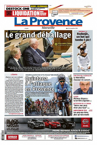 La Provence Marseille - Mardi 26 Novembre 2019