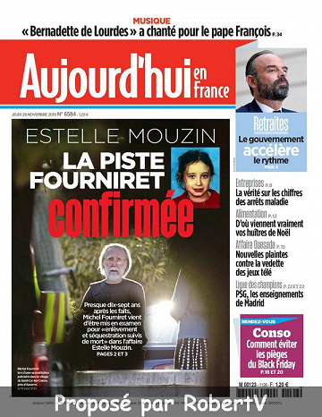 Aujourd’hui en France - Jeudi 28 Novembre 2019